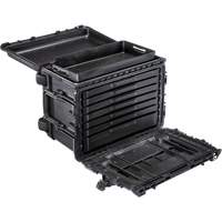 Gen 2 Mobile Tool Chest, 24" W, 6 Drawers, Black Equipment World