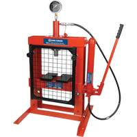 Hydraulic Shop Press with Grid Guard, 10 Tons Capacity UAI716 | Equipment World