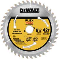 FlexVolt&reg; TrackSaw Blade, 6-1/2", 42 Teeth, Wood Use Equipment World