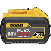 Batterie Max FlexVolt, Lithium-ion, 20 V/60 V, 12 Ah Equipment World
