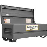 Jobsite Storage Box, 60" x 24" x 22-3/4", Steel, Grey UAI846 | Equipment World