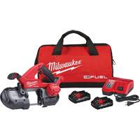 M18 Fuel Compact Band Saw Kit, 18 V, 3-1/4" Capacity Equipment World