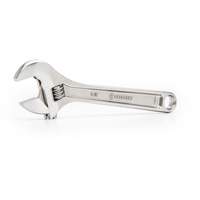Adjustable Wrench - Bagged, 8" L, 1-1/8"/29 mm Max Width, Chrome Equipment World