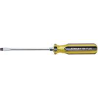 100 PLUS&reg; Standard Slotted Tip Screwdriver, 5/16" Tip, Round, 11" L, Plastic Handle Equipment World