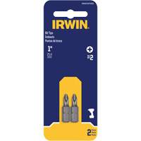 Insert Bits, Phillips, #2, 1/4" Drive Equipment World
