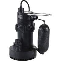 5.5 Series Sump Pump, 35 GPM, 115 V, 3.5 A, 1/4 HP UAK135 | Equipment World