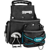 TH3 Roofer & General-Purpose Pouch, Multiple Tool Holder, Leather/Polyester/Polypropylene, 2 Pockets Equipment World