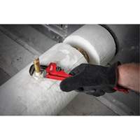 Cl&eacute; &agrave; tuyau, Cap des m&acirc;choires 3/4", Longueur 6", Fini Rev&ecirc;tement en poudre Equipment World