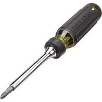 15-in-1 Multi-Bit Ratcheting Screwdriver, 8-3/4" L, Cushion Grip Handle Equipment World