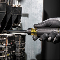 15-in-1 Multi-Bit Ratcheting Screwdriver, 8-3/4" L, Cushion Grip Handle Equipment World