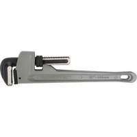 Pipe Wrench, 2-1/2" Jaw Capacity, 18" Long, Ergonomic Handle Equipment World