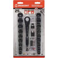 Mechanic's Tool Set, 25 Pcs, 3/8" Drive Size Equipment World