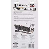 Mechanic's Tool Set, 25 Pcs, 3/8" Drive Size Equipment World