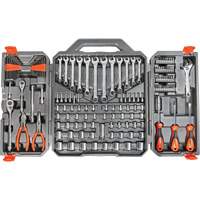 1/4" & 3/8" Drive 6 Point SAE/Metric Professional Tool Set Equipment World