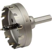 Scies-cloches au carbure monobloc, 2-1/2", Profondeur de la coupe de 3/16" Equipment World