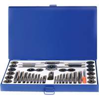 Drillco&reg; Fractional Tap & Die Set, 40 Pieces Equipment World