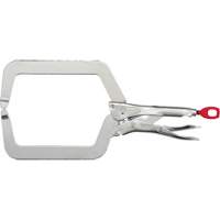 Torque Lock Locking Pliers with Deep Jaws, 9" Length, C-Clamp Equipment World