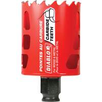 Wood & Metal Hole Saw, 2", 2-3/8" Depth of Cut, Carbide Equipment World