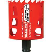 Wood & Metal Hole Saw, 2-1/2", 2-3/8" Depth of Cut, Carbide Equipment World