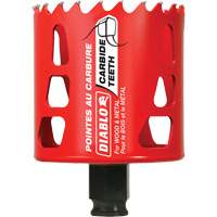 Wood & Metal Hole Saw, 2-5/8", 2-3/8" Depth of Cut, Carbide Equipment World