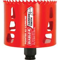 Wood & Metal Hole Saw, 3-1/4", 2-3/8" Depth of Cut, Carbide Equipment World