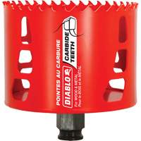 Wood & Metal Hole Saw, 3-1/2", 2-3/8" Depth of Cut, Carbide Equipment World