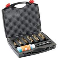 Ensemble de fraises annulaires &agrave; carotter SST, Bronze, Profondeur de la coupe de 1", Tige 3/4" Equipment World