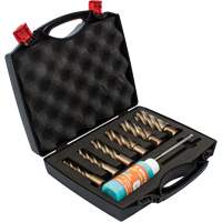 Ensemble de fraises annulaires &agrave; carotter SST, Bronze, Profondeur de la coupe de 2", Tige 3/4" Equipment World