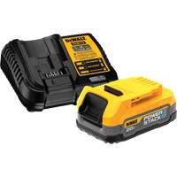 Max* Powerstack Compact Battery Kit & Charger, Lithium-Ion, 20 V, 1.7 A Equipment World