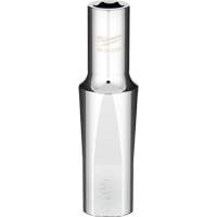 Douille SAE avec c&ocirc;t&eacute;s Four Flats, 3/8", Prise 1/2", 6 pans, Profond Equipment World