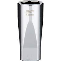 Douille m&eacute;trique avec c&ocirc;t&eacute;s Four Flats, 20 mm, Prise 3/8", 6 pans, Profond Equipment World