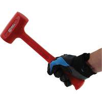 One-Piece Dead Blow Hammer, 10.5 lbs., Smooth Grip, 30" L Equipment World