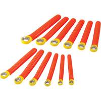 Insulated 12 Point Metric Box End Wrench Set, 1000 V, 12 Pcs Equipment World