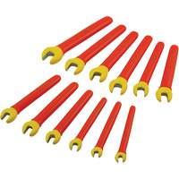 Insulated Metric Open End Wrench Set, 1000 V, 12 Pcs Equipment World