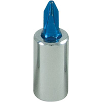 Douille tournevis &agrave; embout bleu, Phillips, #2, Prise 1/4" Equipment World