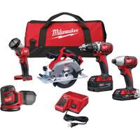 M18 5-Tool Combo Kit, Lithium-Ion, 18 V Equipment World