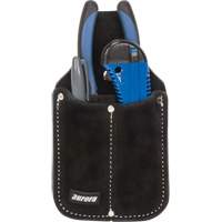 Utility Pouch, Knife Holder, Leather, 3 Pockets Equipment World