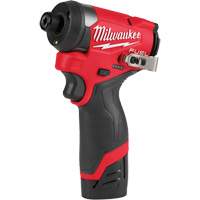 M12 Fuel Hex Impact Driver Kit, 1/4", 1500 in-lbs Max. Torque, 12 V, Lithium-Ion Equipment World