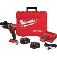 M18 Fuel Drill/Driver Kit, Lithium-Ion, 18 V, 1/2" Chuck, 1400 in-lbs Torque Equipment World
