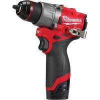 M12 Fuel Drill/Driver Kit, Lithium-Ion, 12 V, 1/2" Chuck, 400 in-lbs Torque Equipment World