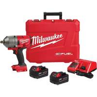 Ensemble de cl&eacute; &agrave; chocs &agrave; couple &eacute;lev&eacute; M18 Fuel avec One-Key &agrave; d&eacute;tente &agrave; broche, 18 V, Mandrin 1/2" Equipment World