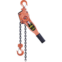 KLP-75-10 KLP Series Heavy-Duty Lever Chain Hoist, 10' Lift, 1500 lbs. (0.75 tons) Capacity Equipment World