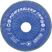 PowerBlend Trimmable Flap Disc, 5" x 7/8", Type 29, Z40 Grit, Zirconia Alumina Equipment World