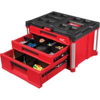 PackOut™ 3-Drawer Tool Box, 22-1/5" W x 14-3/10" H, Red UAW032 | Equipment World