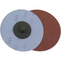Cloth Backing  Sanding Discs for Die Grinders - Steel Application, 3" Dia., 36 Grit, Aluminum Oxide Equipment World