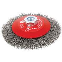BC514T Crimped Conical Brushes for Angle Grinders Equipment World
