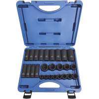 PS2612SD Socket Sets - Regular, 26 Pcs, Impact, 1/2" Drive Size Equipment World