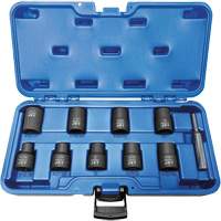 PST-1012 Jeux de douilles Twist, 10 Mcx, Chocs, Prise de 1/2" Equipment World