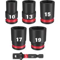 Shockwave Impact Duty Metric Socket Set, 6 Pcs, Impact, 3/8" Drive Size Equipment World
