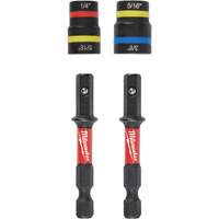 Jeu de tourne-&eacute;crous 2-en-1 Shockwave Impact Duty Quik-Clear, 5/16"/1/4"/3/8" prise, 2-1/2" lo, Magn&eacute;tique Equipment World